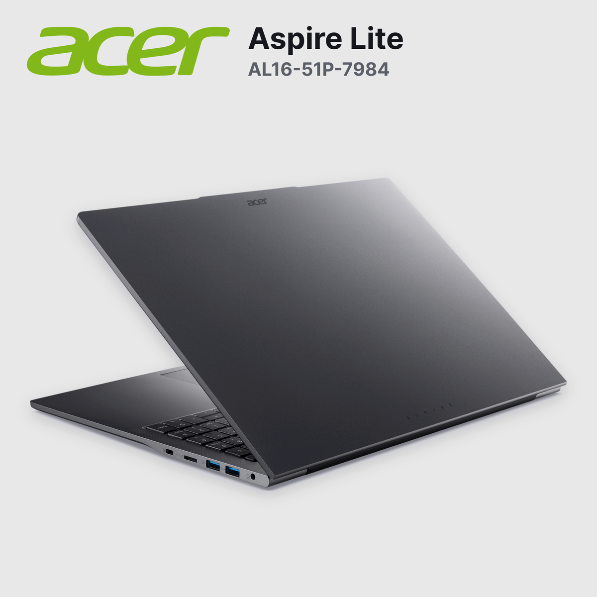 Laptop Acer Aspire Lite AL16-51P-7984 Core I7-1255U 16GB 512GB SSD 16" (NX.KX0AL.006)