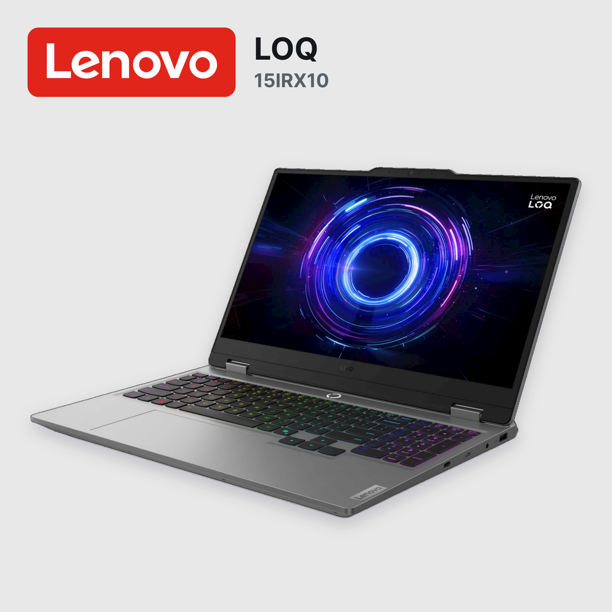 Laptop Lenovo LOQ 15IRX10 Core I7-13650HX 16GB 512GB SSD RTX 5050 15.6" (83JE01JYLM)