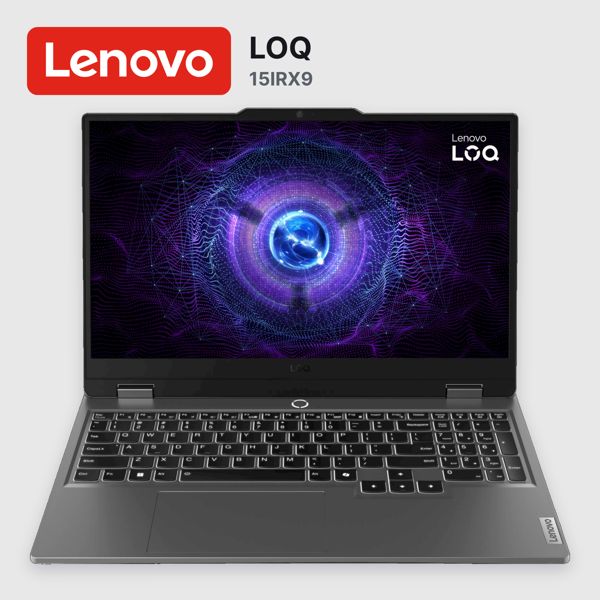 Laptop Lenovo LOQ 15IRX9 Core I7-13650HX 16GB 512GB SSD RTX 3050 15.6" (83DV0184LM)