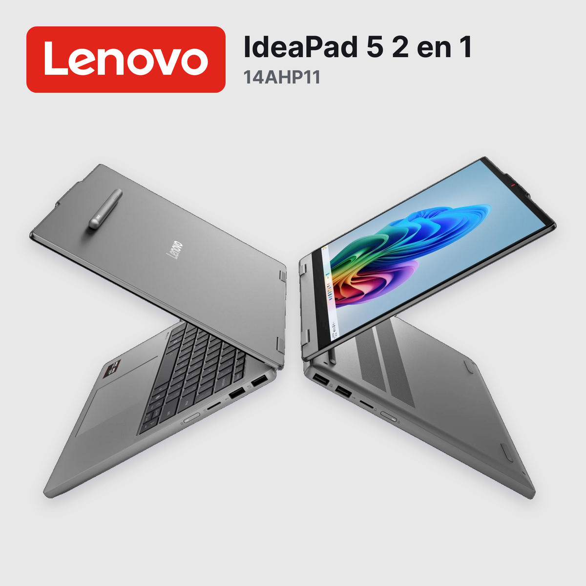 Laptop Lenovo IdeaPad 5 2 en 1 14AHP11 Ryzen 7-250 16GB 512GB SSD 14" (83UJ0012LM)